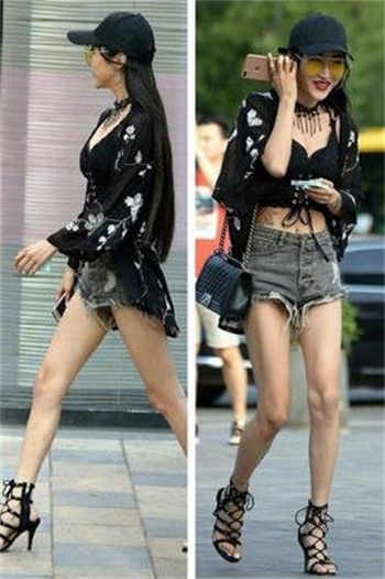 韩国跳摩托摇的女